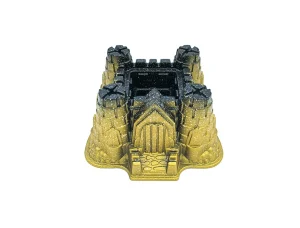 قالب چدنی قلعه (castle) مناسب برای تهیه و درست کردن انواع کیک ، دسر و ژله با طرح جذاب فانتزی و کلاسیک