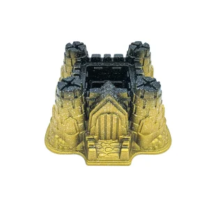 قالب چدنی قلعه (castle) مناسب برای تهیه و درست کردن انواع کیک ، دسر و ژله با طرح جذاب فانتزی و کلاسیک